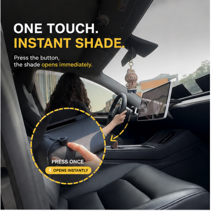 Automatic Electric Retractable Windshield Sunshade