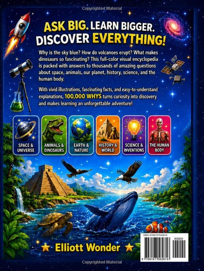 100,000 Whys for Kids — Full-Color Visual Encyclopedia