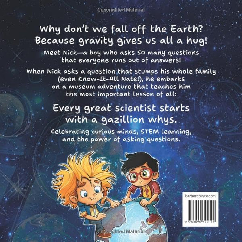 The Boy Who Asks a Gazillion Whys — a STEM Picture Book for Curious Minds (Ages 4–8)
