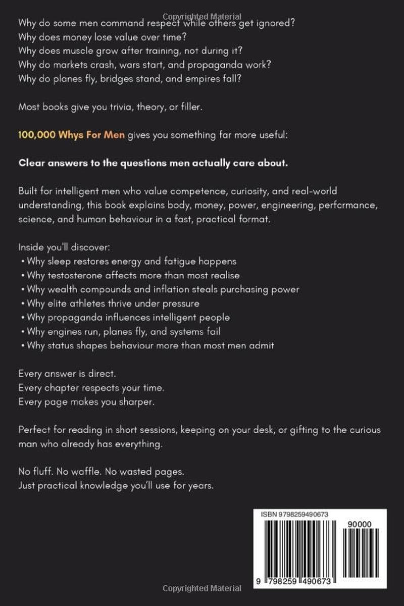100,000 Whys for Men