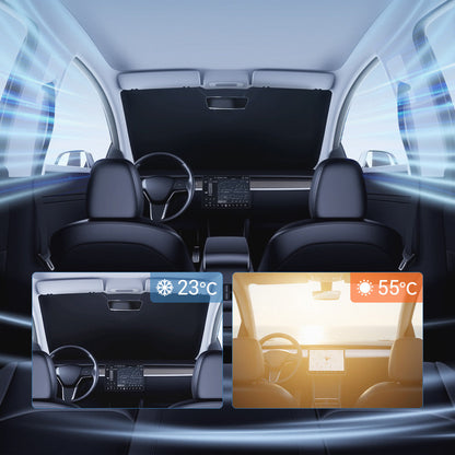 Automatic Electric Retractable Windshield Sunshade